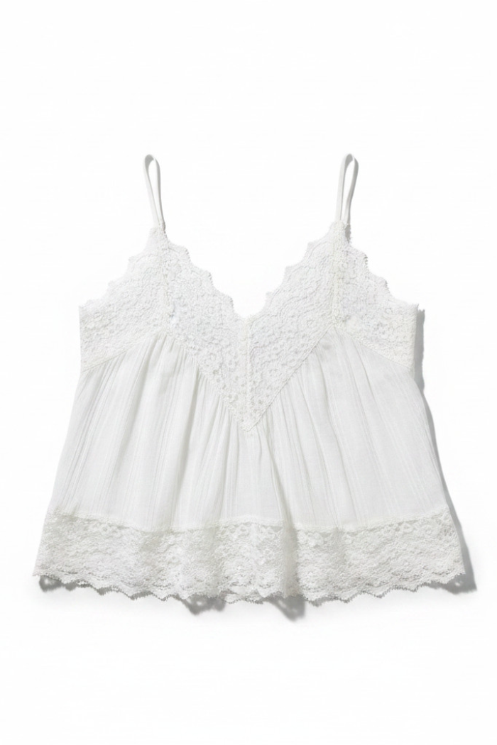 Lace Trimmed Camisole – Gisele Tune Clothing