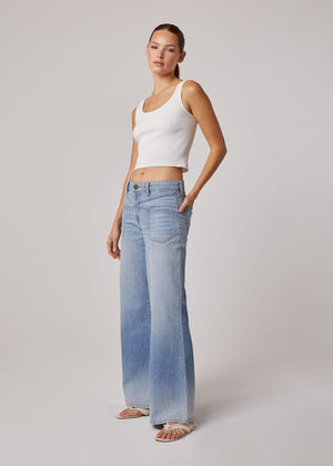 Cary high rise wide leg jeans