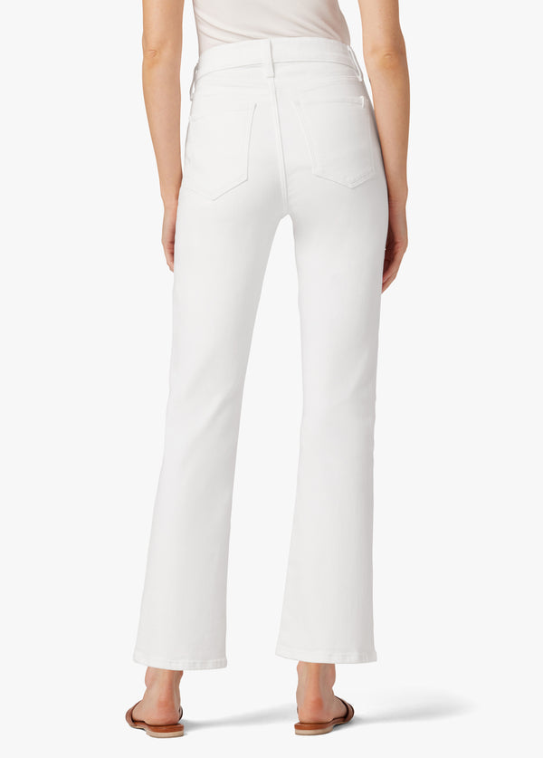 THE CALLIE HIGH RISE CROPPED BOOTCUT // FLAWLESS // WHITE