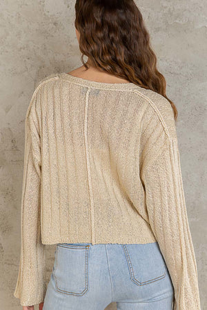 Crop Shrug sweater