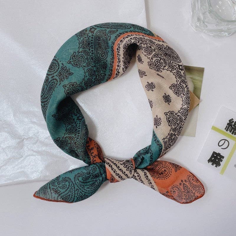 Thin Printed Small Handkerchief