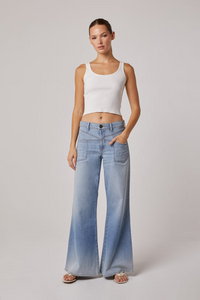 Cary High Rise Wide Leg With Frt & Back Yoke