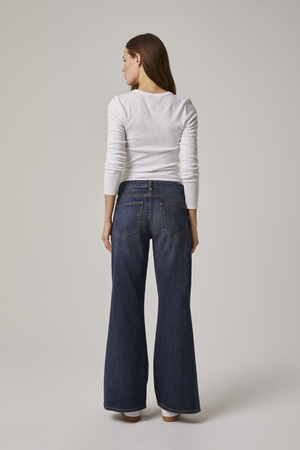 CARY HIGH RISE WIDE LEG WITH FRT AND BCK YOKE