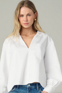 THE CHARLOTTE POPOVER BLOUSE