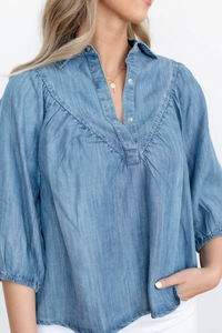 Woven Bubble Shirt