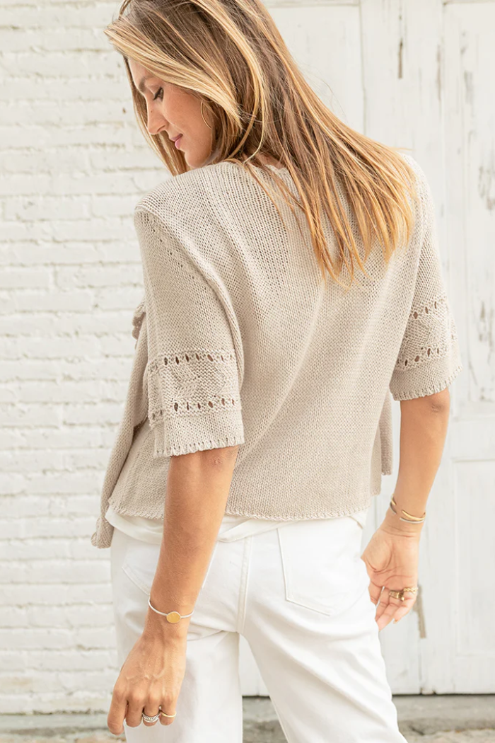 CALLIOPE S/S CARDI COTTON