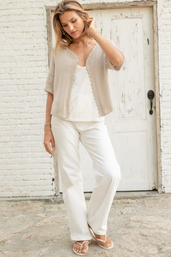 CALLIOPE S/S CARDI COTTON