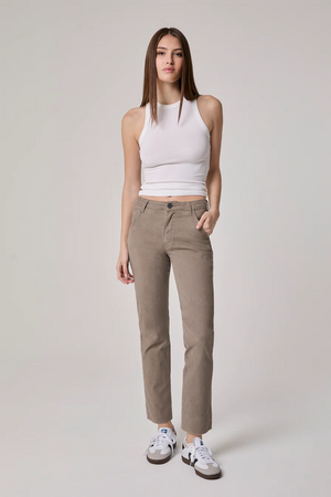 Charlie High Rise Straight Jeans