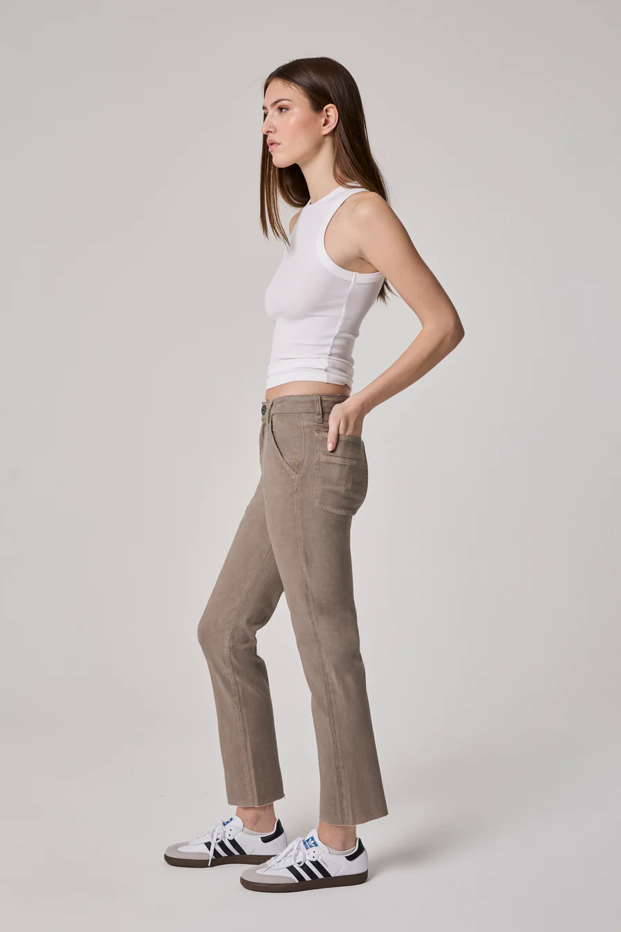 Charlie High Rise Straight Jeans