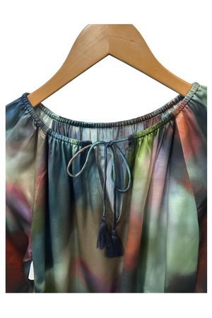 Go Silk - Washable Silk Multicolored Blouse