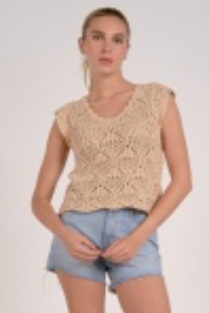 Cap Sleeve Sweater