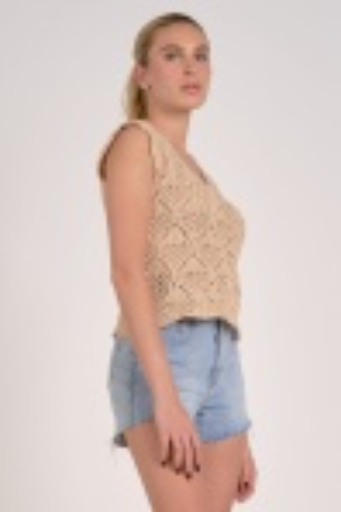 Cap Sleeve Sweater