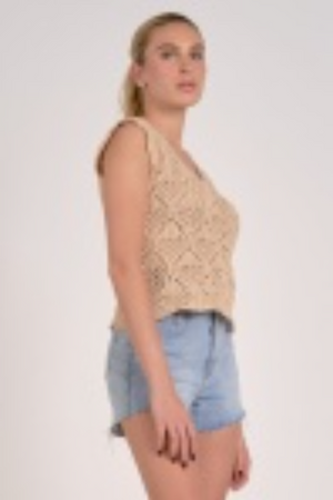 Cap Sleeve Sweater