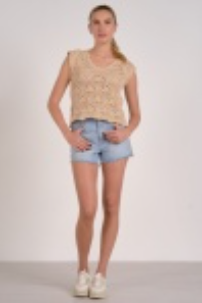 Cap Sleeve Sweater