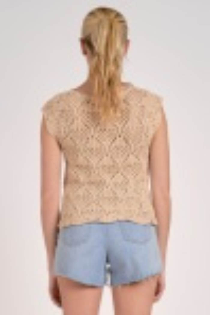 Cap Sleeve Sweater