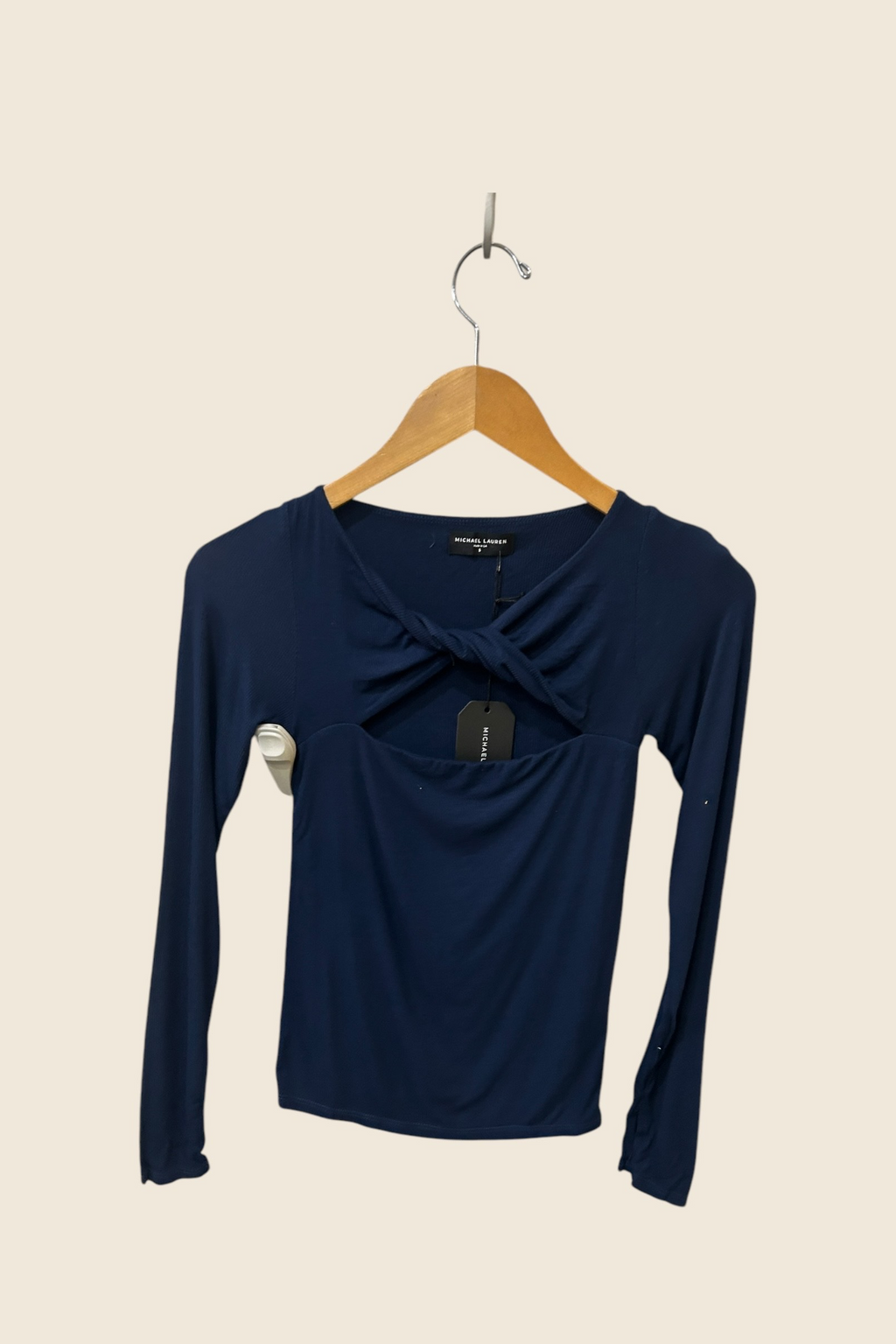 Astral Navy Knotted Neck w/Thumbholes