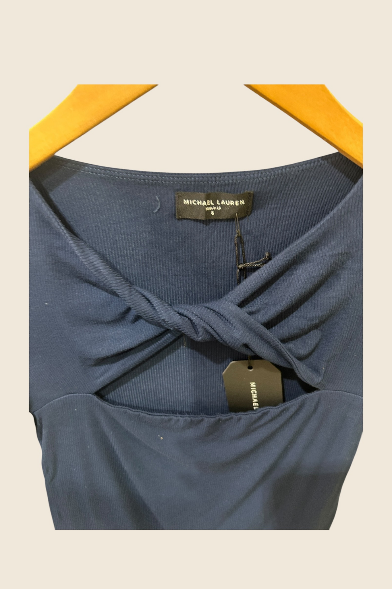 Astral Navy Knotted Neck w/Thumbholes
