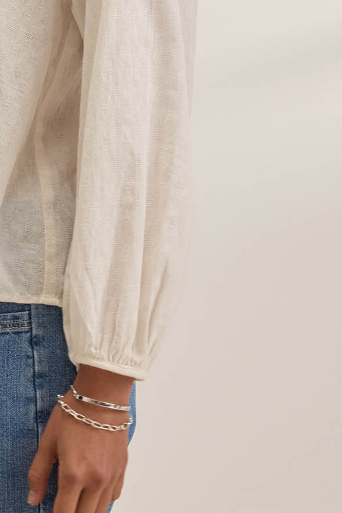 Carina L/S Poet Blouse
