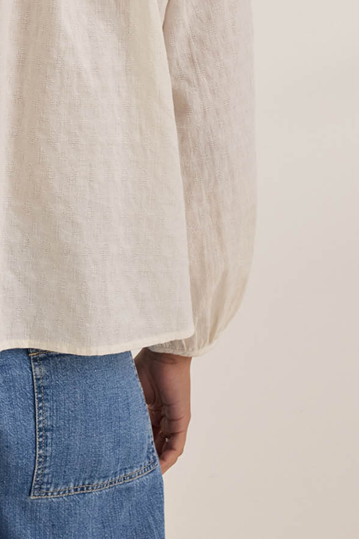 Carina L/S Poet Blouse