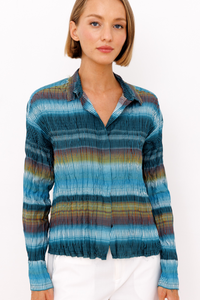 Go Crinkle Cut Shirt Placed Tech Plaid