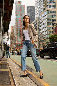 Stan High Rise Trouser Straight Jeans