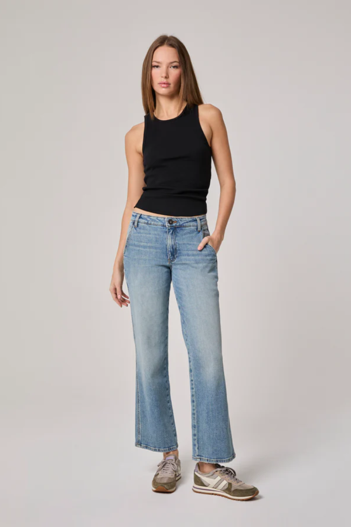 Stan High Rise Trouser Straight Jeans