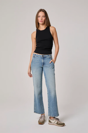 Stan High Rise Trouser Straight Jeans