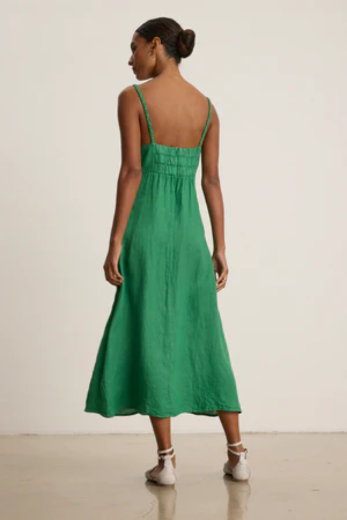 janet linen dress