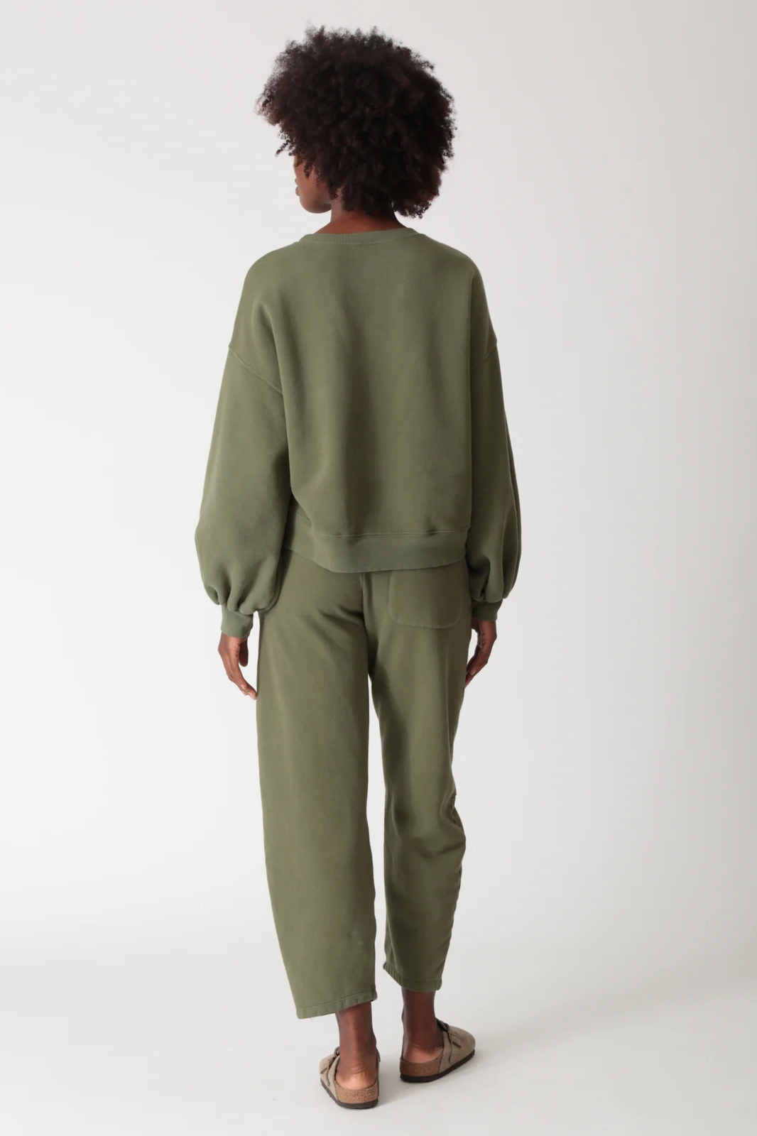Balloon Sweatshirt Olive