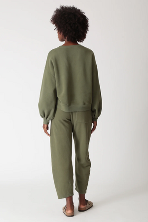 Balloon Sweatshirt Olive