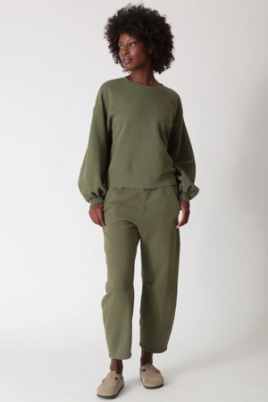 Barrel Sweatpant Olive