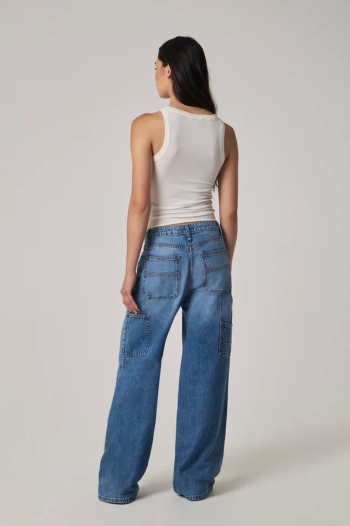 Charles Utlity Wide Leg Jeans