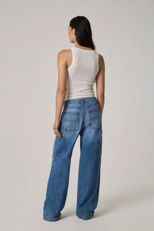 Charles Utlity Wide Leg Jeans