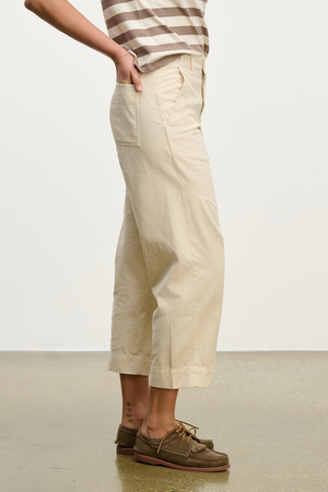 Daria Cream Twill Pant