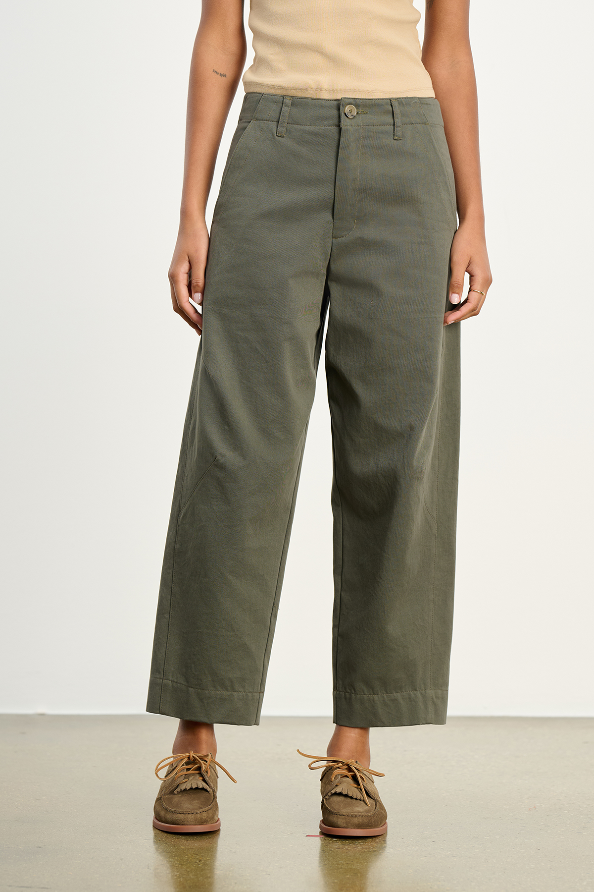 Daria Cream Twill Pant