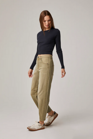 Jack Barrel Slouchy Straight Leg Regular Hem