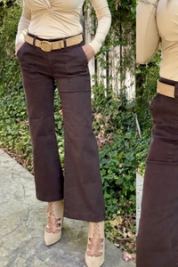 Bevy Eden - Light Blue/    Brown