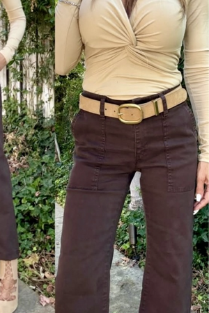 Bevy Eden - Light Blue/    Brown