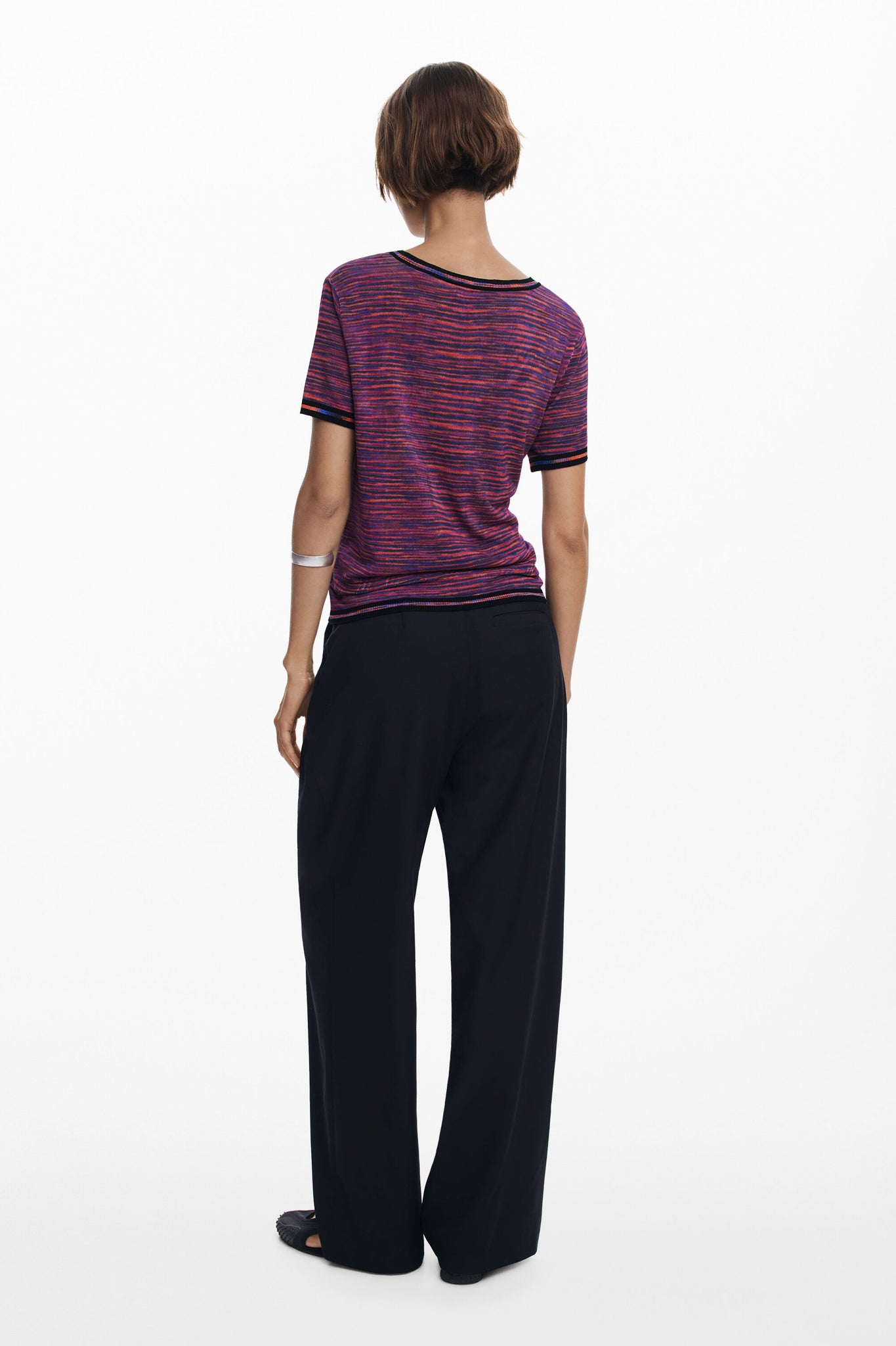 Sunset Knit T-Shirt Top