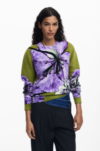 Flower Sweater designed by Mr. Christian Lacroix