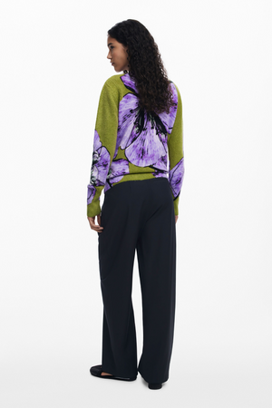 Flower Sweater designed by Mr. Christian Lacroix