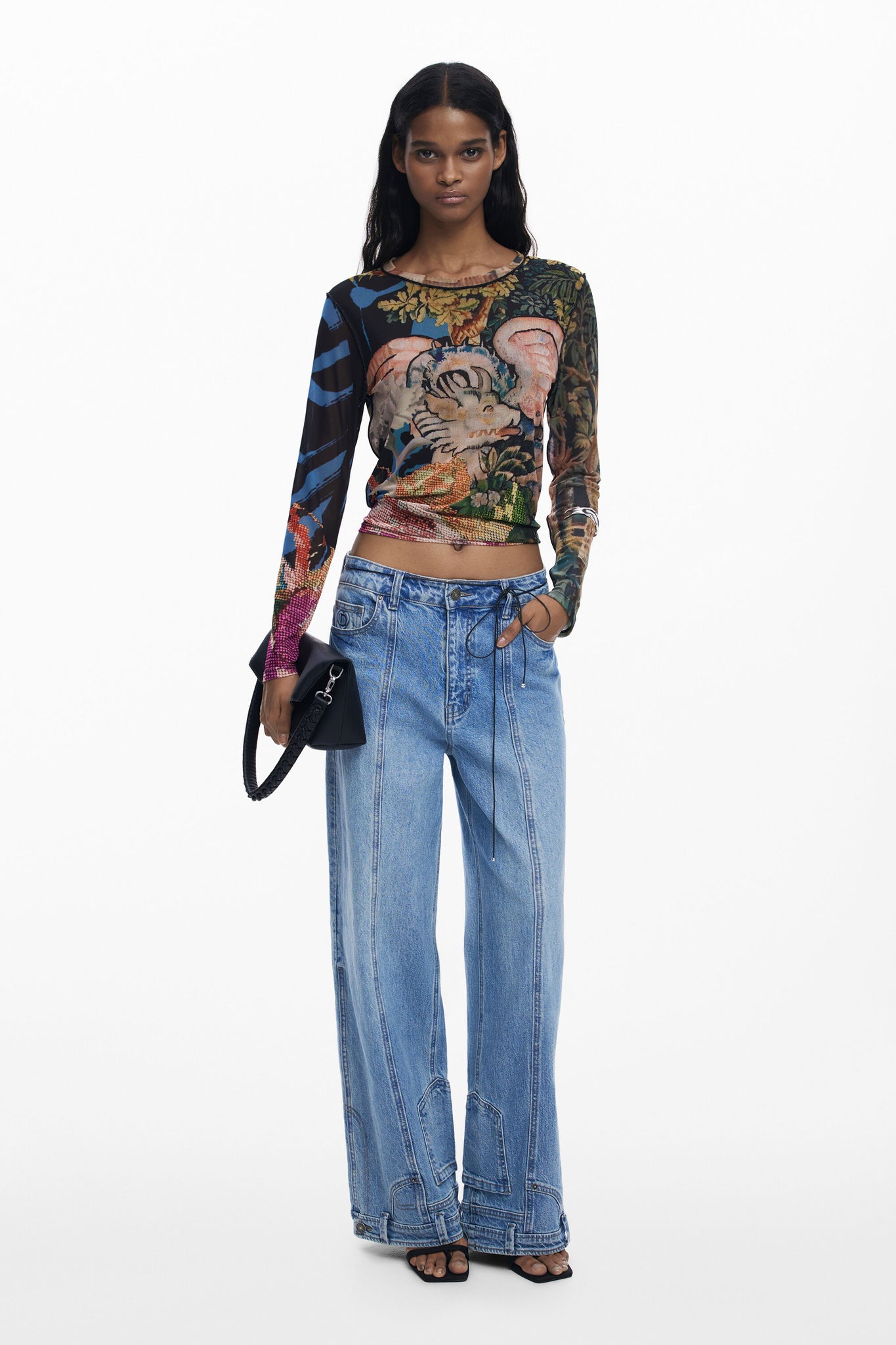 Dragon Long Sleeve T-Shirt designed by Mr. Christian Lacroix