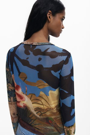 Dragon Long Sleeve T-Shirt designed by Mr. Christian Lacroix