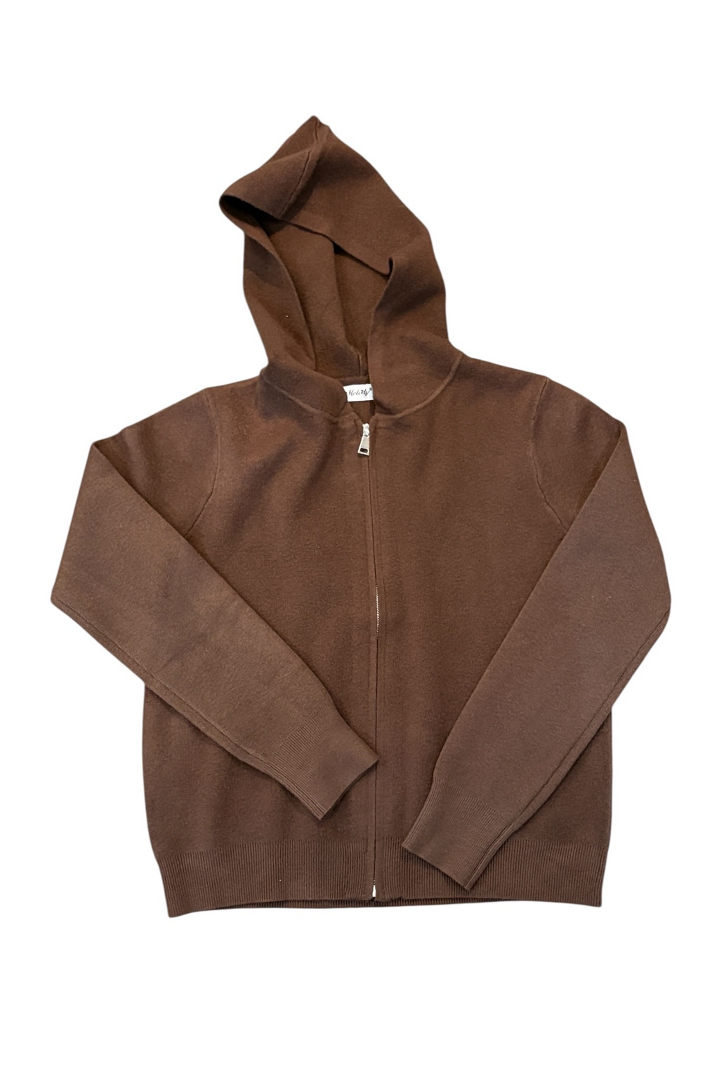 Tight Knit Woven Zip-Up Sweat Set