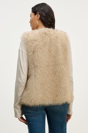 Anasastia Lux Faux Fur Vest