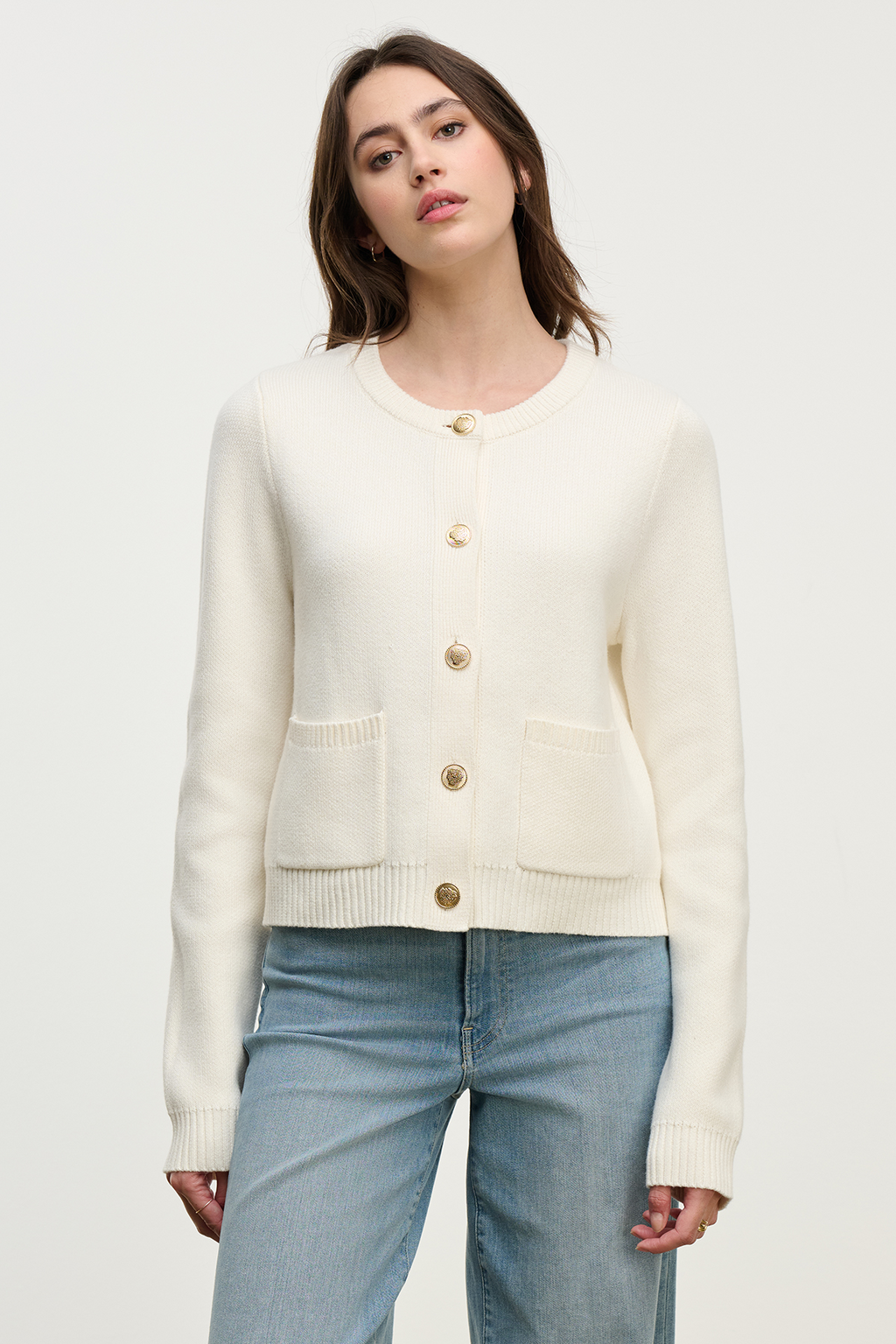 Mahal Cotton Cashmere Knit Jacket
