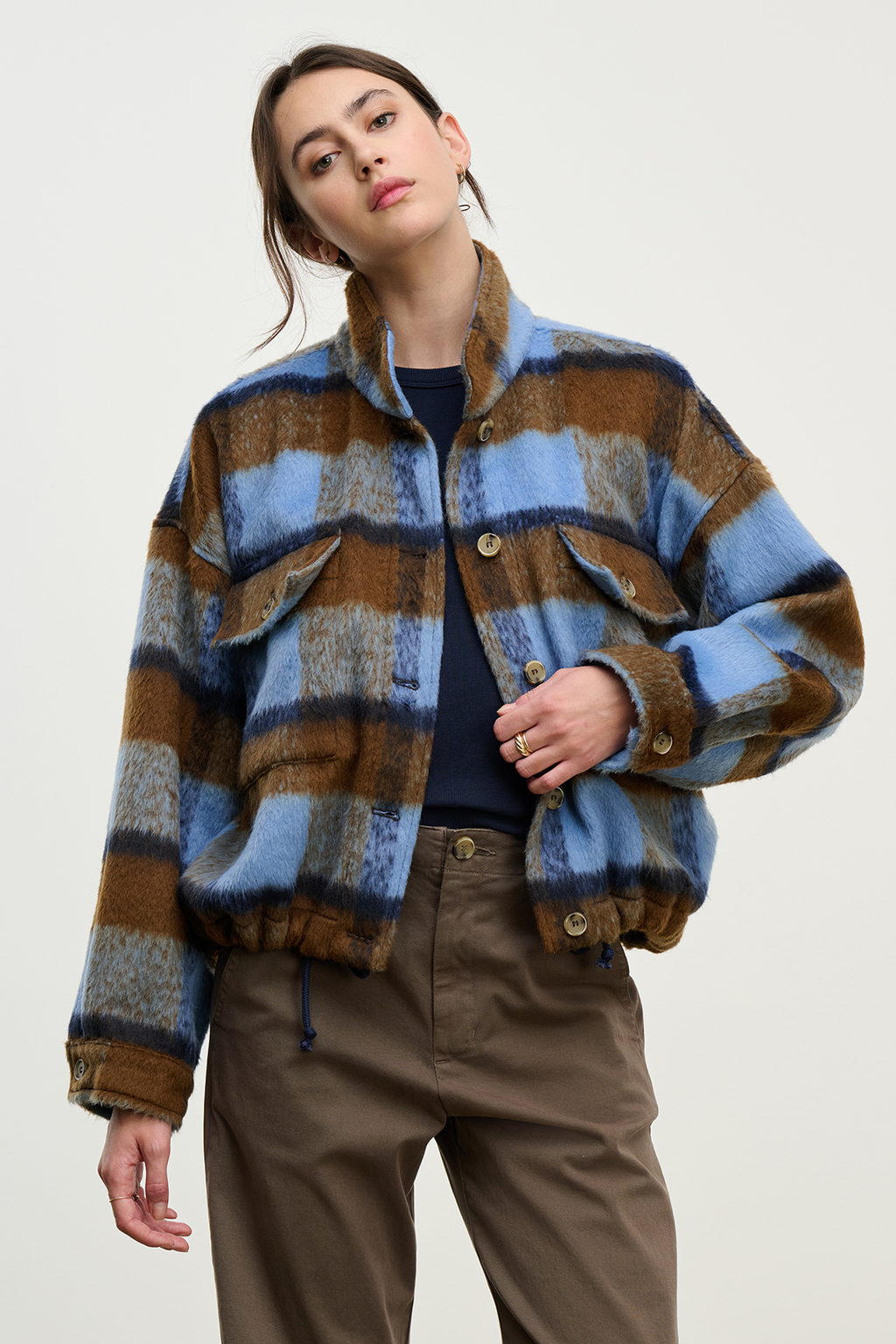 Aubrey Jacket in Plaid