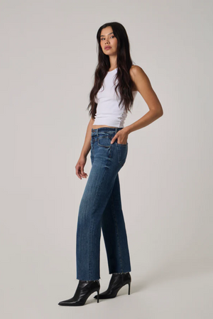 Conrad High Rise Wide Leg Jeans