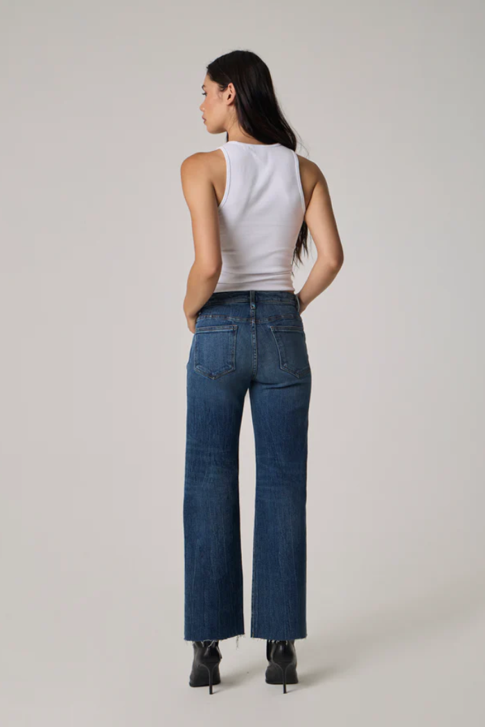 Conrad High Rise Wide Leg Jeans