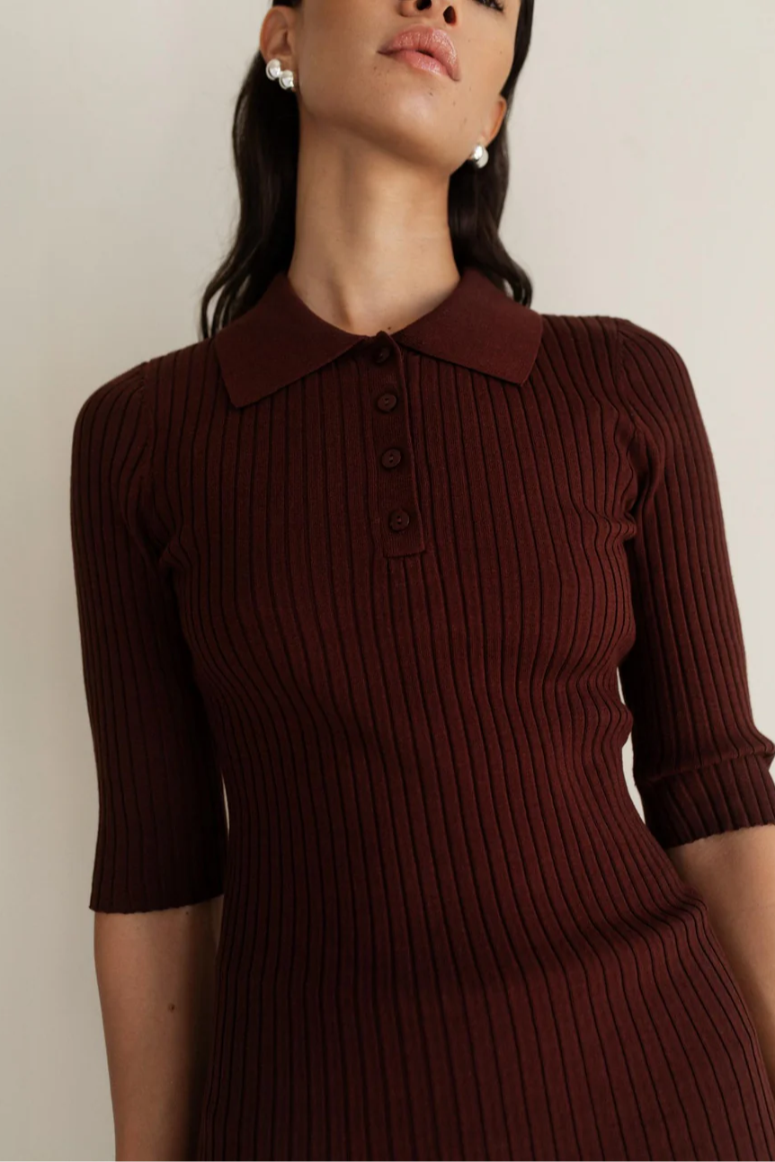 Leona Rib Polo